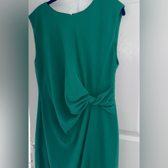 Donna Karan Emerald Green Midi Dress - Picture 5 of 9